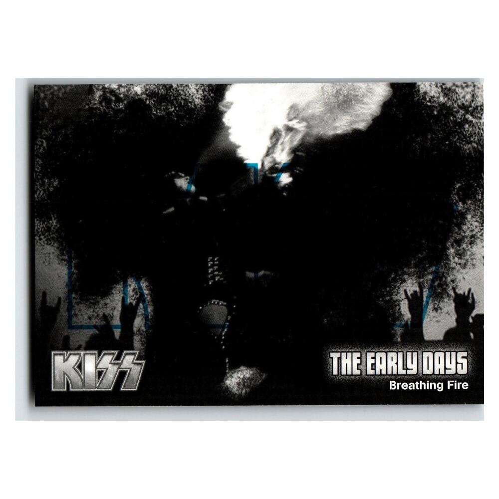 KISS Breathing Fire The Early Days 2009 Press Pass 8